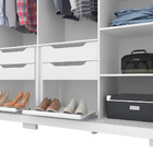 Guarda Roupa Las Vegas Branco Madeirado