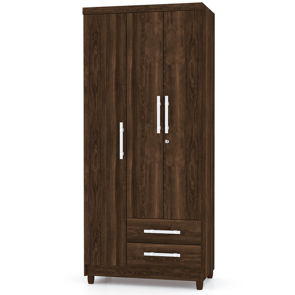 Guarda-roupa Line 3 Portas Belmont Vila Rica