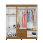 Guarda-roupa Lion 6 Portas E 3 Gavetas Roupeiro Casal - Freij