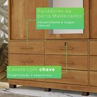 Guarda-roupa Londres Com Espelho E 9 Gavetas Cinamomo/cinamom