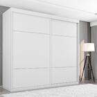 Guarda Roupa Londres Duas Portas Deslizantes Branco