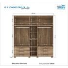 Guarda Roupa Londres Triplex 11.6 Atacama - Santos Andirá