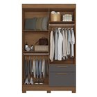 Guarda-roupa Londrina 4 Portas 2 Gavetas Com Espelho Mdp Lond