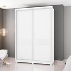 Guarda Roupa Lucha Branco 2 Portas