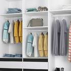 Guarda-roupa Lyon 6 Portas E 4 Gavetas - Poliman - Branco / P