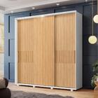 Guarda Roupa Maldivas Flex Branco Fosco Liso/nature