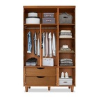 Guarda Roupa Maranhão 3 Portas Com Espelho Imbuia – Atraente