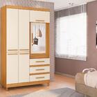 Guarda Roupa Marathonisi Carvalho Grife/off White