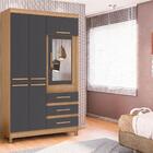 Guarda Roupa Marathonisi Nature/titanium