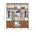 Guarda Roupa Marrocos Avelã