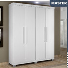 Guarda-roupa Master 4 Portas 3 Gavetas Branco