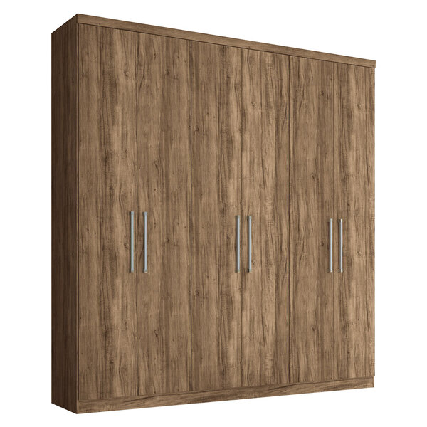 Guarda Roupa Master 6 Portas E 2 Gavetas Atacama