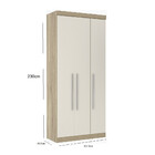 Guarda Roupa Master Modulado 3 Portas Luciane