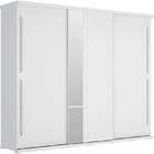Guarda Roupa Mauá 03 Portas Deslizantes Branco - Henn