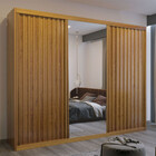 Guarda Roupa Maximus Em Mdf 3 Portas Bom Pastor