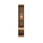 Guarda-roupa Mdf 9 Portas 4 Gav Novo Horizonte Cumaru/fendi