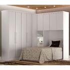 Guarda-roupa Mdf 9 Portas E 4 Gavetas Novo Horizonte Branco