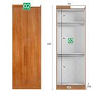 Guarda-roupa Mdf 9 Portas E 4 Gavetas Novo Horizonte Cumaru