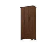 Guarda-roupa Mdp 3 Portas 2 Gavetas França Jacaranda