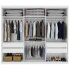 Guarda Roupa Milano Casal Com 3 Portas Wemov Branco