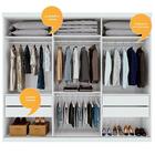 Guarda Roupa Milano Casal Com 3 Portas Wemov Freijó