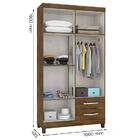 Guarda Roupa Modena Com Espelho E Comoda Cannes Inc Milani St