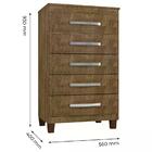 Guarda Roupa Modena Com Espelho E Comoda Cannes Inc Milani St