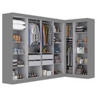 Guarda-roupa Modulação 11 Portas Canto Paris