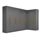 Guarda-roupa Modulação 11 Portas Canto Paris