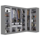 Guarda-roupa Modulação 11 Portas Canto Paris