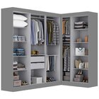 Guarda-roupa Modulação 9 Portas Canto Paris