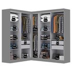 Guarda-roupa Modulação 9 Portas Canto Paris
