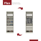 Guarda Roupa Modulado 02 Portas 03 Gavetas Seletto Henn