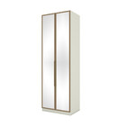 Guarda Roupa Modulado 03 Gavetas 02 Portas Com Espelho Predil