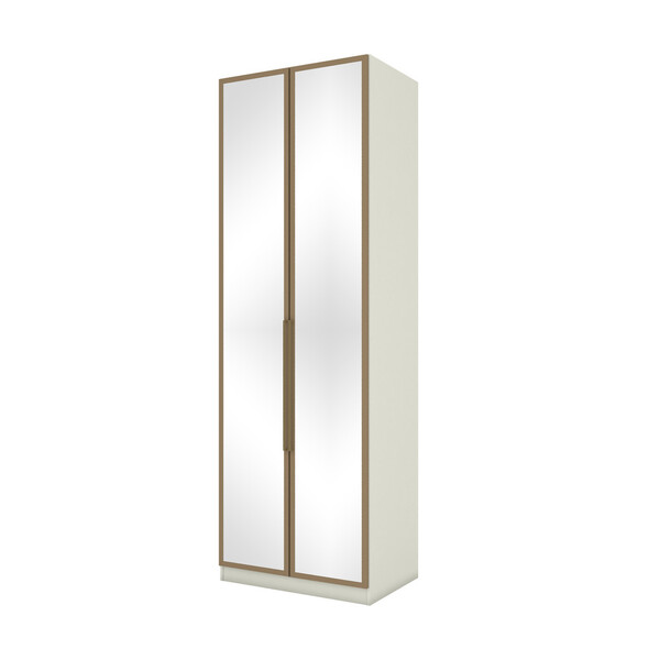 Guarda Roupa Modulado 03 Gavetas 02 Portas Com Espelho Predil