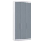 Guarda Roupa Modulado 101 50cm 3 Portas Alpes Luciane Móveis