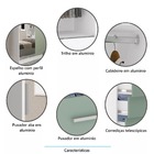 Guarda Roupa Modulado 134 50cm 2 Portas De Correr Com Espelho