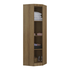Guarda-Roupa Modulado 1 Porta de Abrir MDP Avelã 70x230x70 Milano Luciane