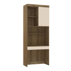 Guarda-Roupa Modulado 1 Porta de Abrir 1 MDP Avelã 90x230x46,5 Milano Luciane