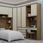 Guarda-Roupa Modulado 1 Porta de Abrir 1 MDP Avelã 90x230x46,5 Milano Luciane