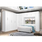 Guarda-roupa Modulado 1 Porta Cancun  Branco