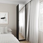 Guarda Roupa Modulado 1 Porta Com Espelho 6 Prateleiras Hera