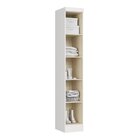 Guarda-roupa Modulado 1 Porta Infinity Branco Line / Blush