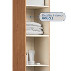 Guarda-roupa Modulado 1 Porta Infinity Cedro/duna Line