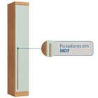 Guarda-roupa Modulado 1 Porta Infinity Cedro/pistache Line