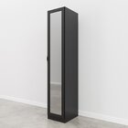 Guarda Roupa Modulado 1 Porta Reflecta Com 6 Prateleiras Hera