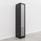 Guarda Roupa Modulado 1 Porta Reflecta Com 6 Prateleiras Hera