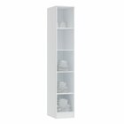 Guarda Roupa Modulado 1 Porta Requinte+ 100% Mdf Branco Line