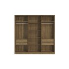 Guarda-roupa Modulado 2300x2368x560 Adapt Nogueira