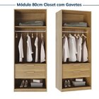 Guarda-roupa Modulado 2 Peças 2 Portas Jade Cabecasa Madeirao